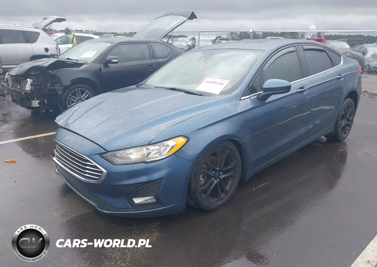 2019 Ford Fusion Se VIN:3FA6P0HD8KR159872 - 2