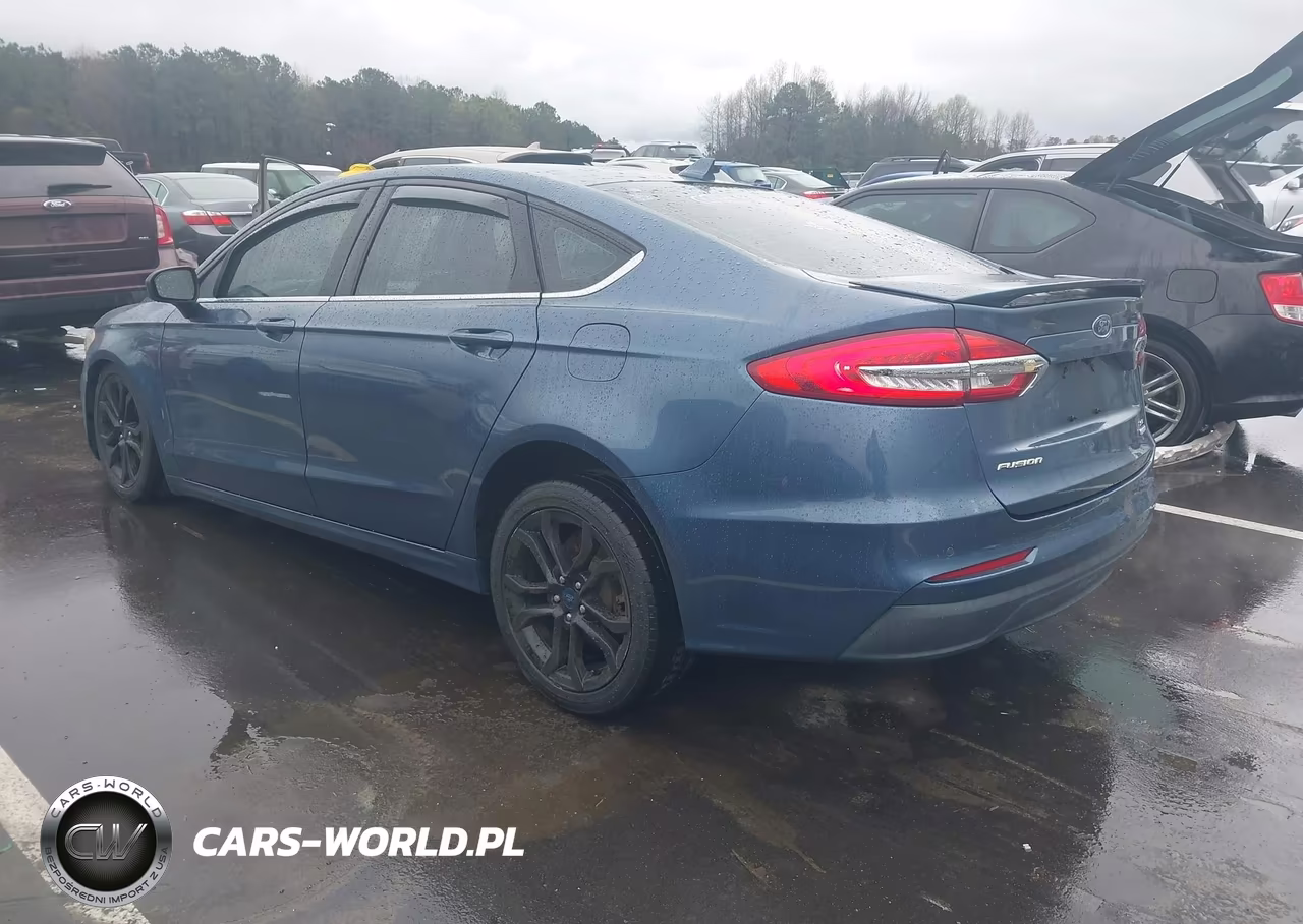 2019 Ford Fusion Se VIN:3FA6P0HD8KR159872 - 3