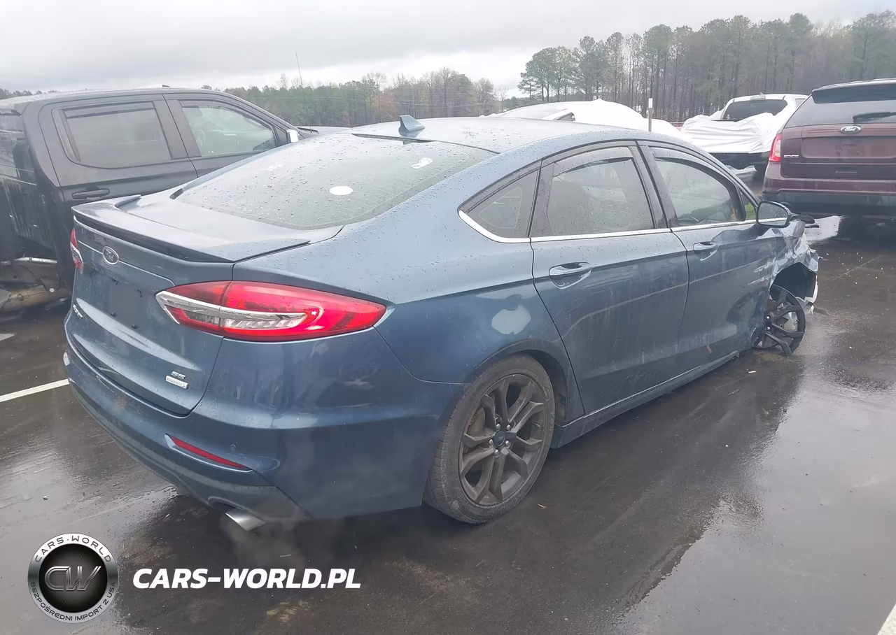 2019 Ford Fusion Se VIN:3FA6P0HD8KR159872 - 4