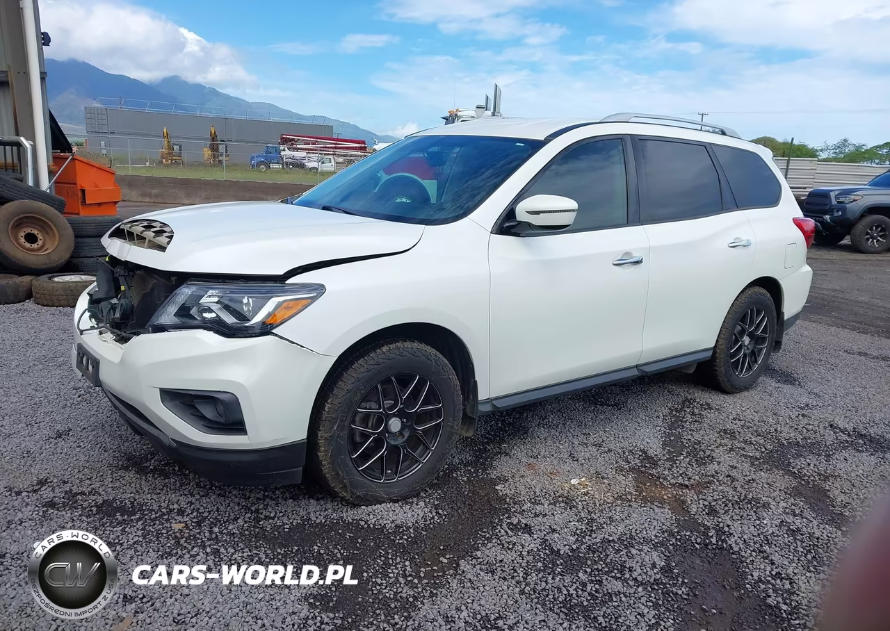 2017 Nissan Pathfinder Sv VIN:5N1DR2MN3HC626611 - 2
