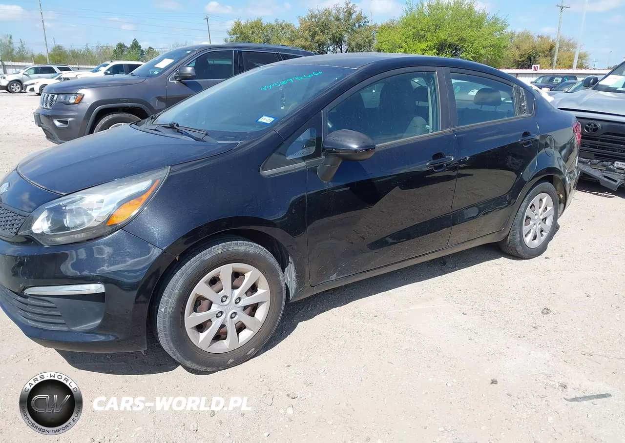 2017 Kia Rio Lx VIN:KNADM4A38H6058112 - 2