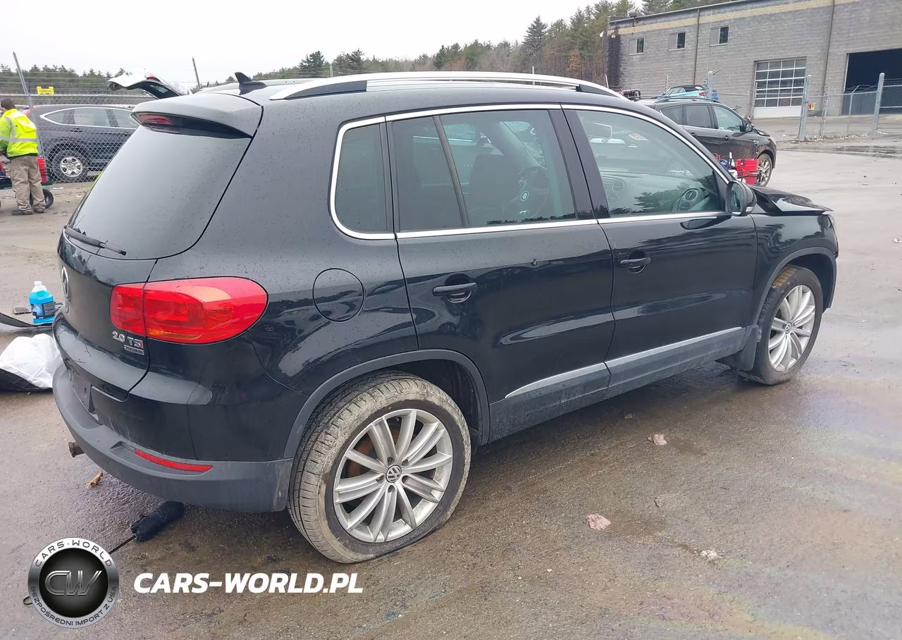 2014 Volkswagen Tiguan Sel VIN:WVGBV3AX8EW611336 - 4