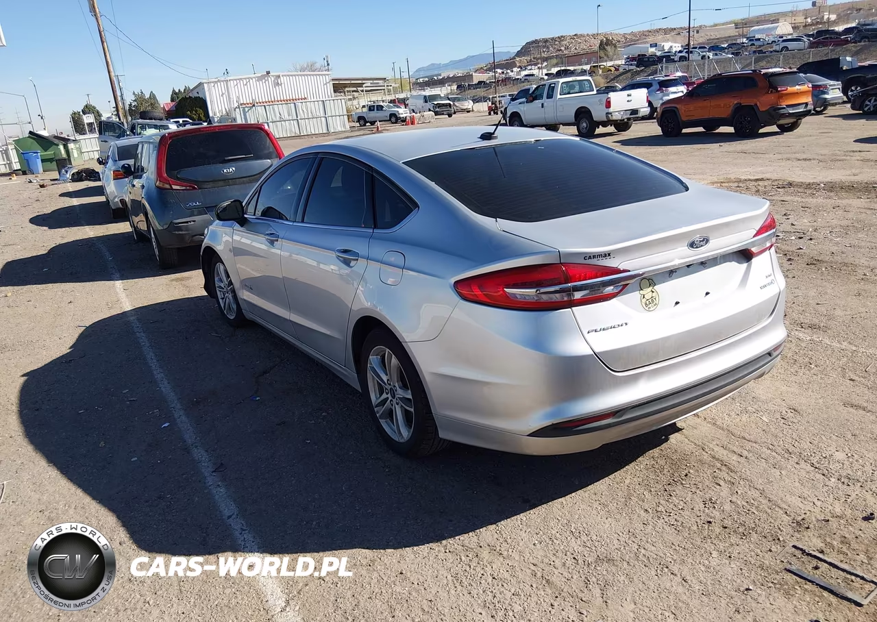 2018 Ford Fusion Hybrid Se VIN:3FA6P0LU1JR234577 - 3