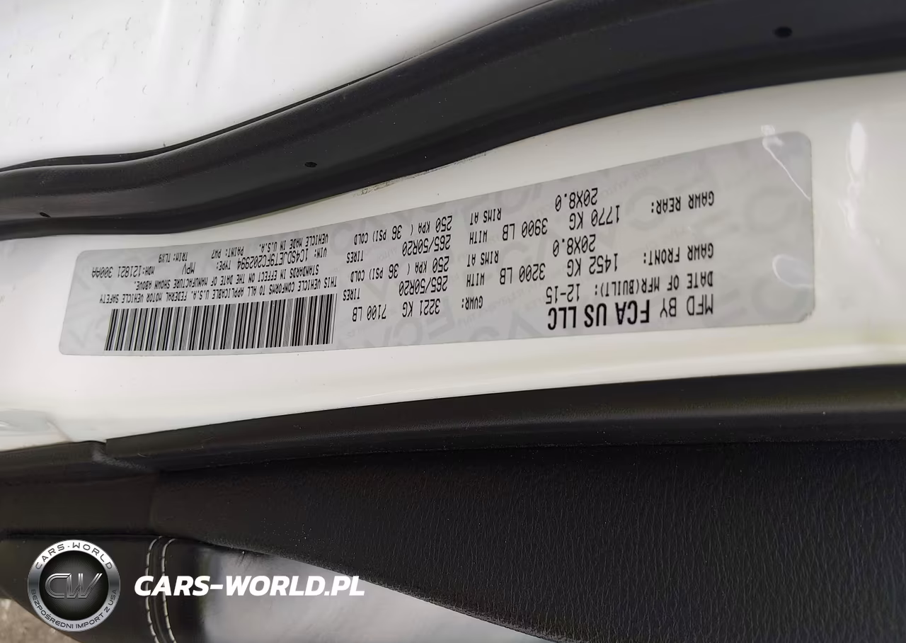 2015 Dodge Durango Citadel VIN:1C4SDJET9FC202994 - 9