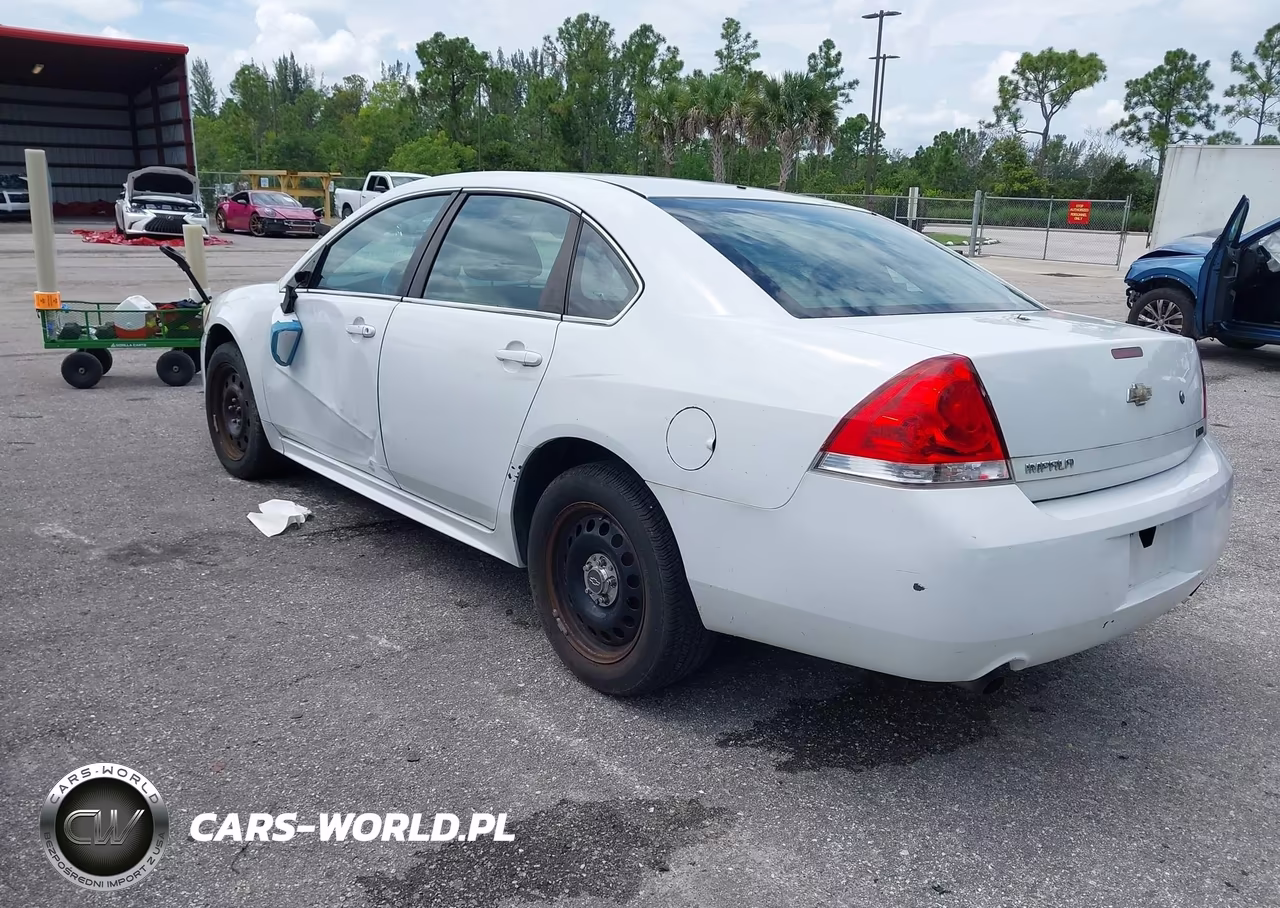 2012 Chevrolet Impala Police VIN:2G1WD5E3XC1242651 - 3