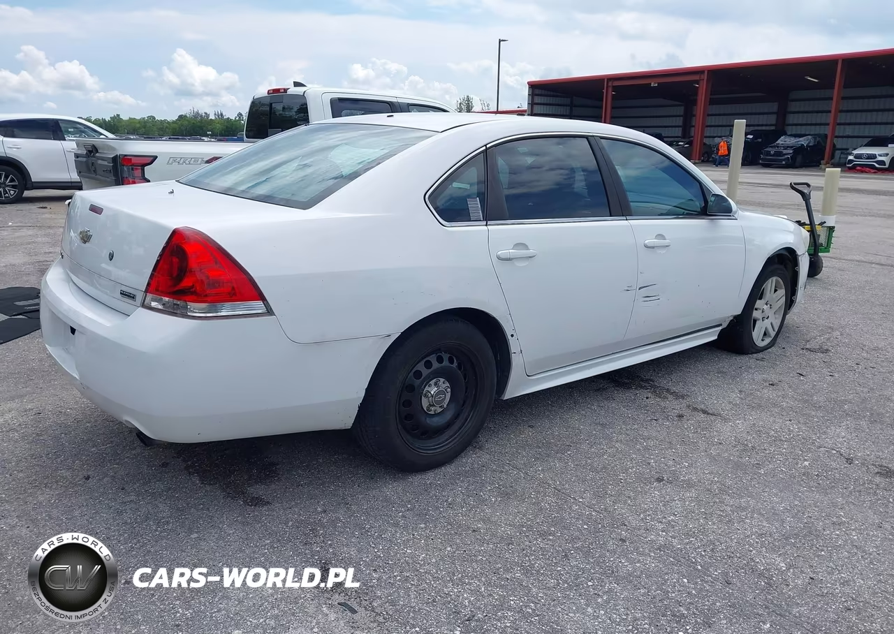 2012 Chevrolet Impala Police VIN:2G1WD5E3XC1242651 - 4