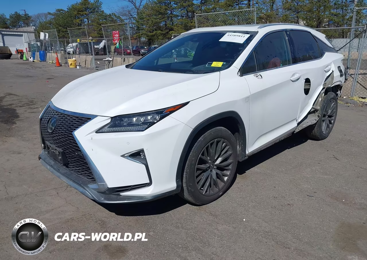2017 Lexus Rx Rx 350 F Sport VIN:2T2BZMCA9HC081331 - 2