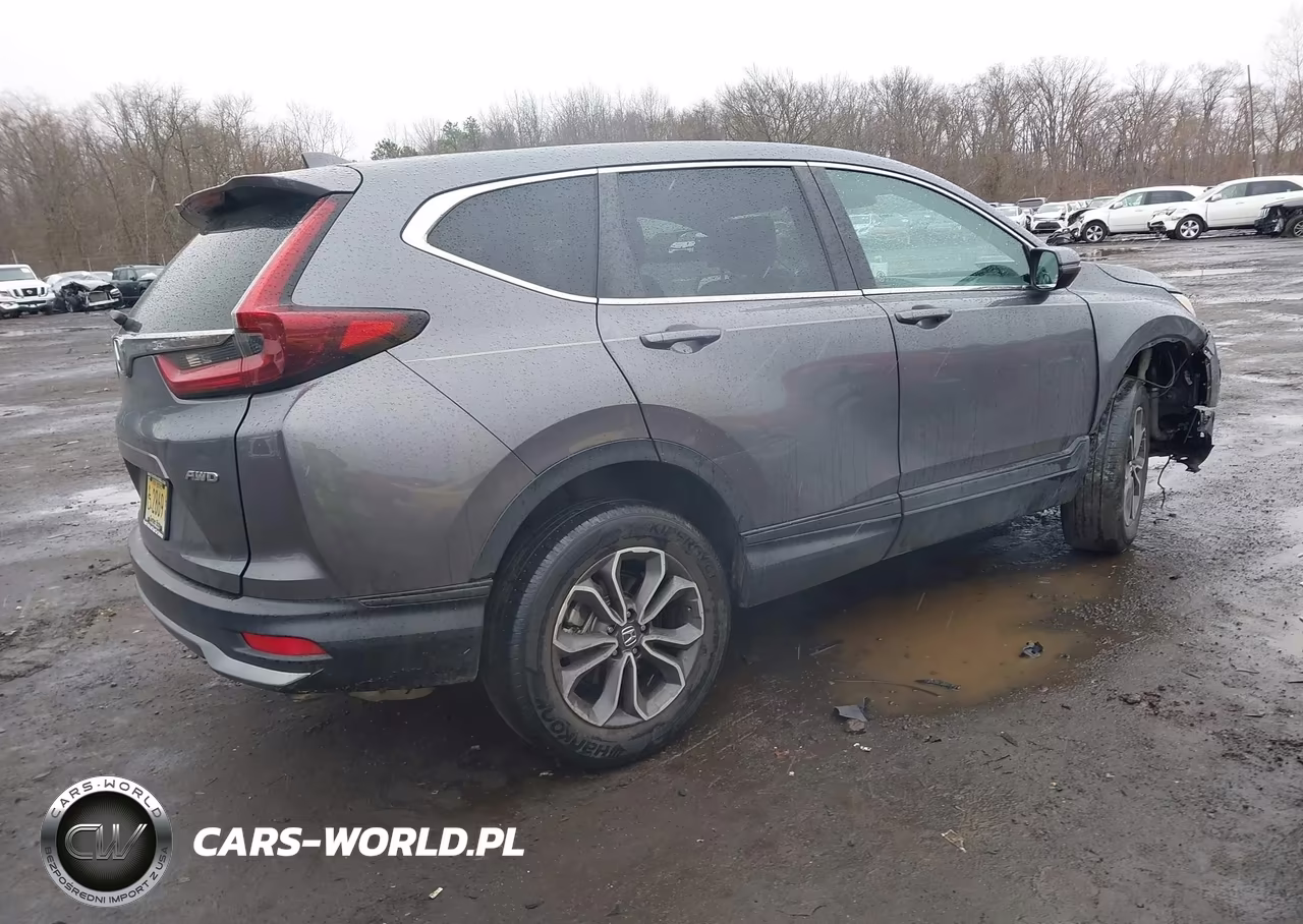 2021 Honda Cr-V Awd Ex VIN:2HKRW2H54MH677594 - 4