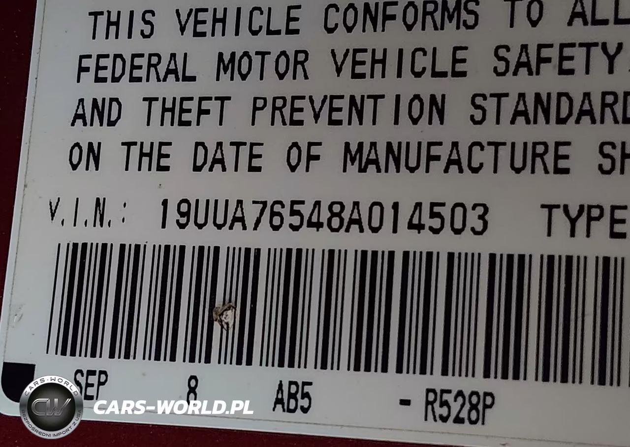 2008 Acura Tl Type S VIN:19UUA76548A014503 - 9