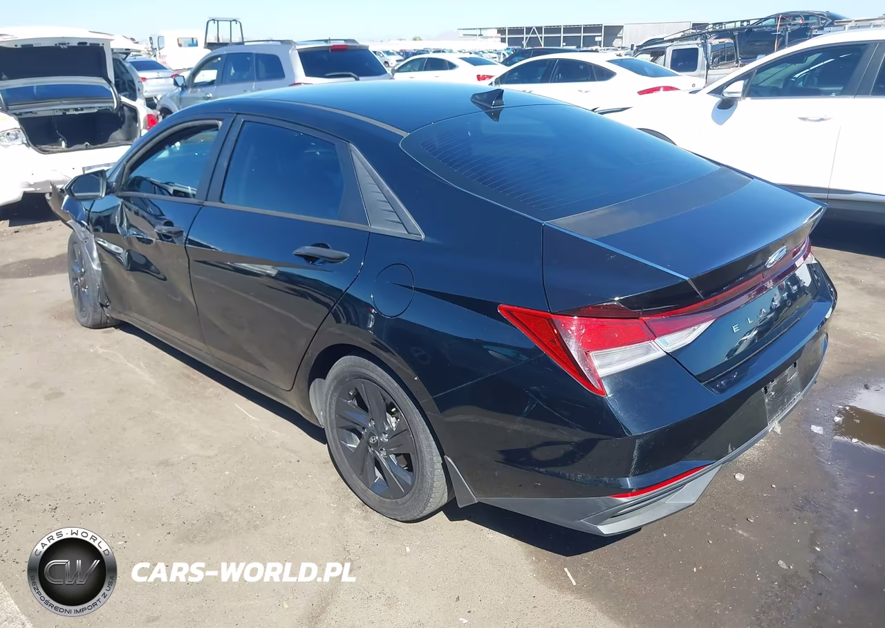 2022 Hyundai Elantra Sel VIN:KMHLS4AG7NU216899 - 3
