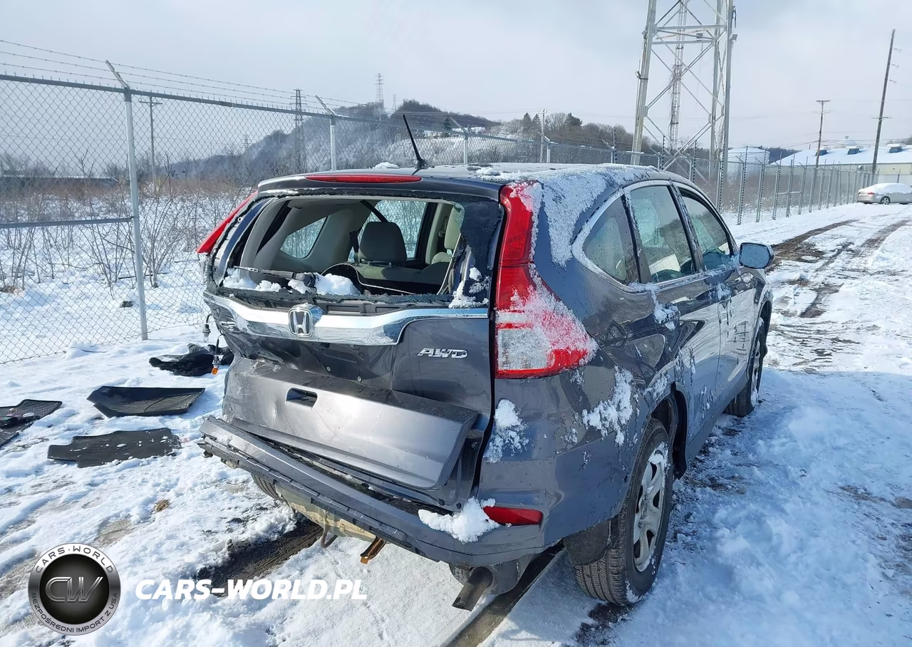 2016 Honda Cr-V Lx VIN:5J6RM4H37GL082667 - 4