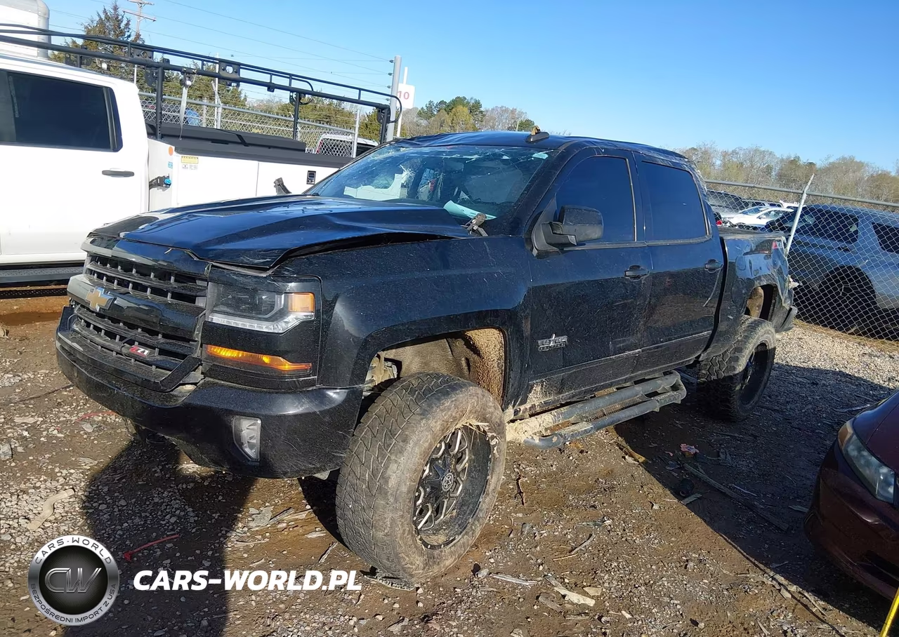 2018 Chevrolet Silverado 1500 2Lt VIN:3GCUKREC7JG401366 - 2