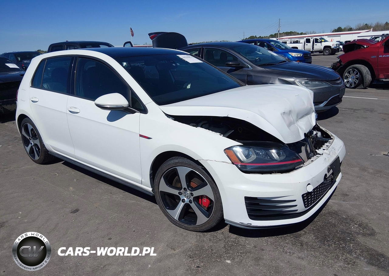 2016 Volkswagen Golf Gti Autobahn W-Performance Package 4-Door