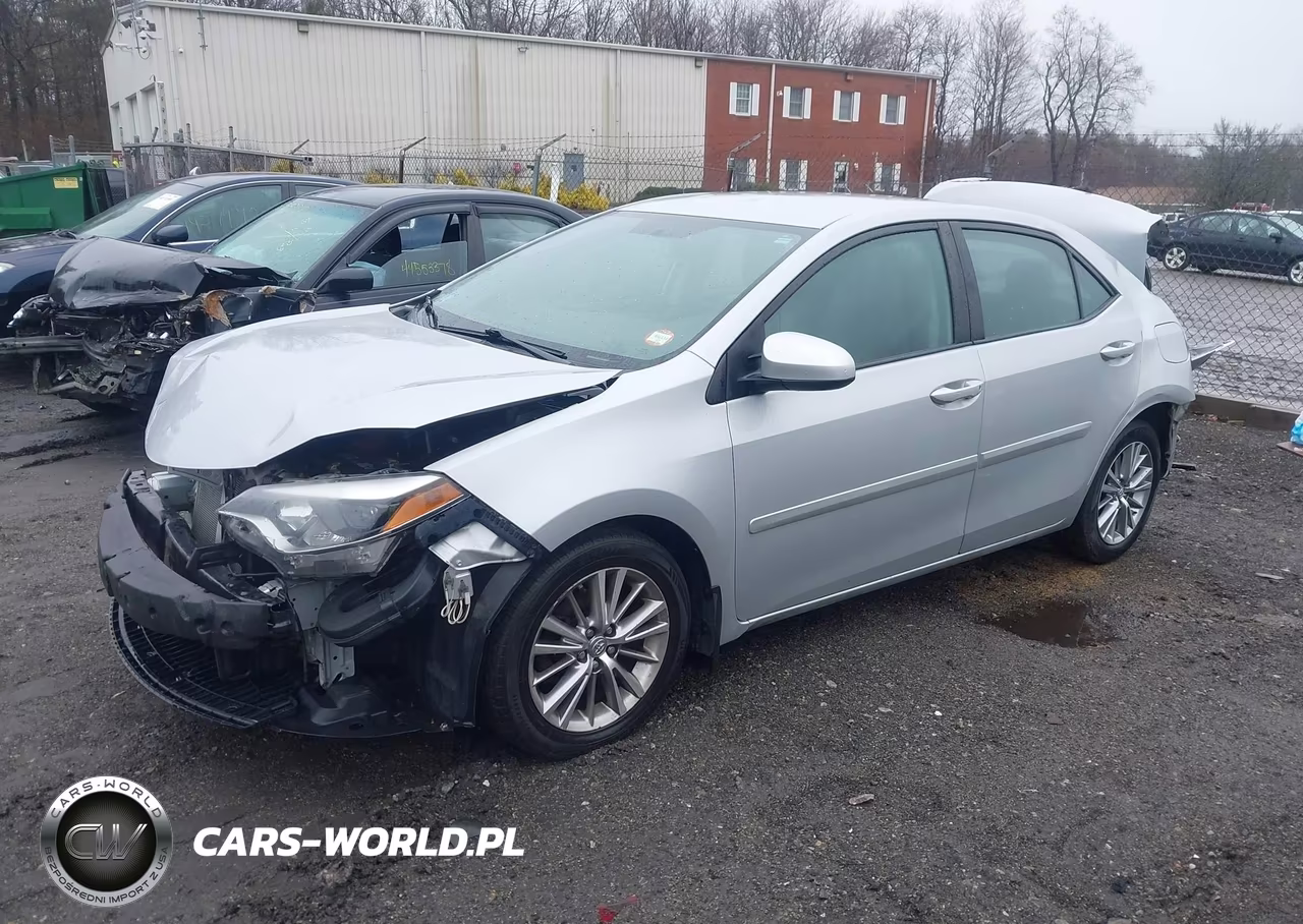 2015 Toyota Corolla Le Plus VIN:2T1BURHE5FC417159 - 2