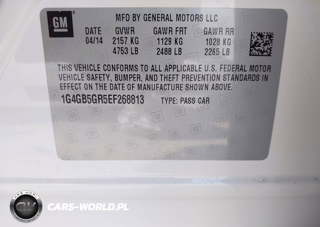 2014 Buick Lacrosse Leather Group VIN:1G4GB5GR5EF268813 - 9