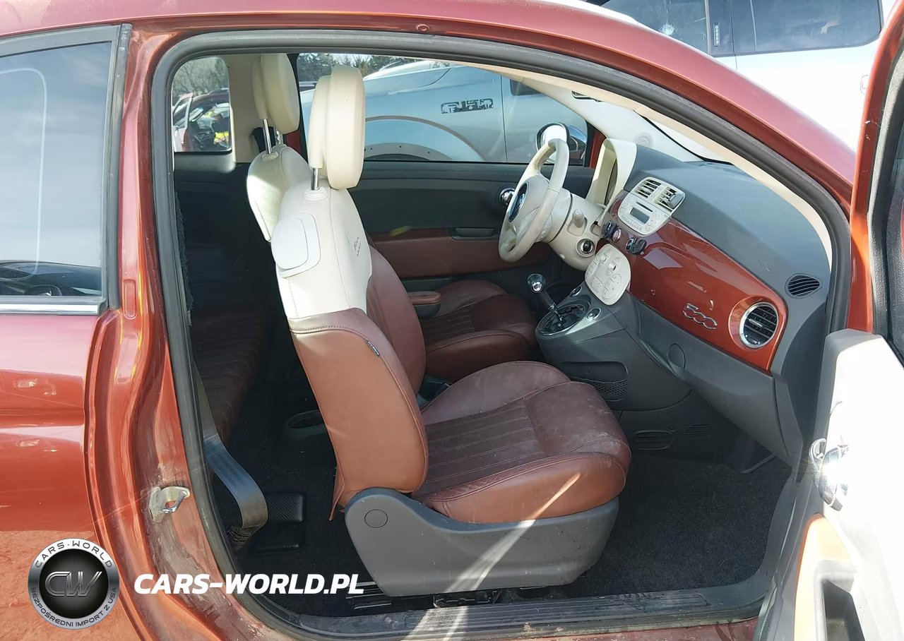 2012 Fiat 500 Lounge VIN:3C3CFFCR3CT186007 - 5