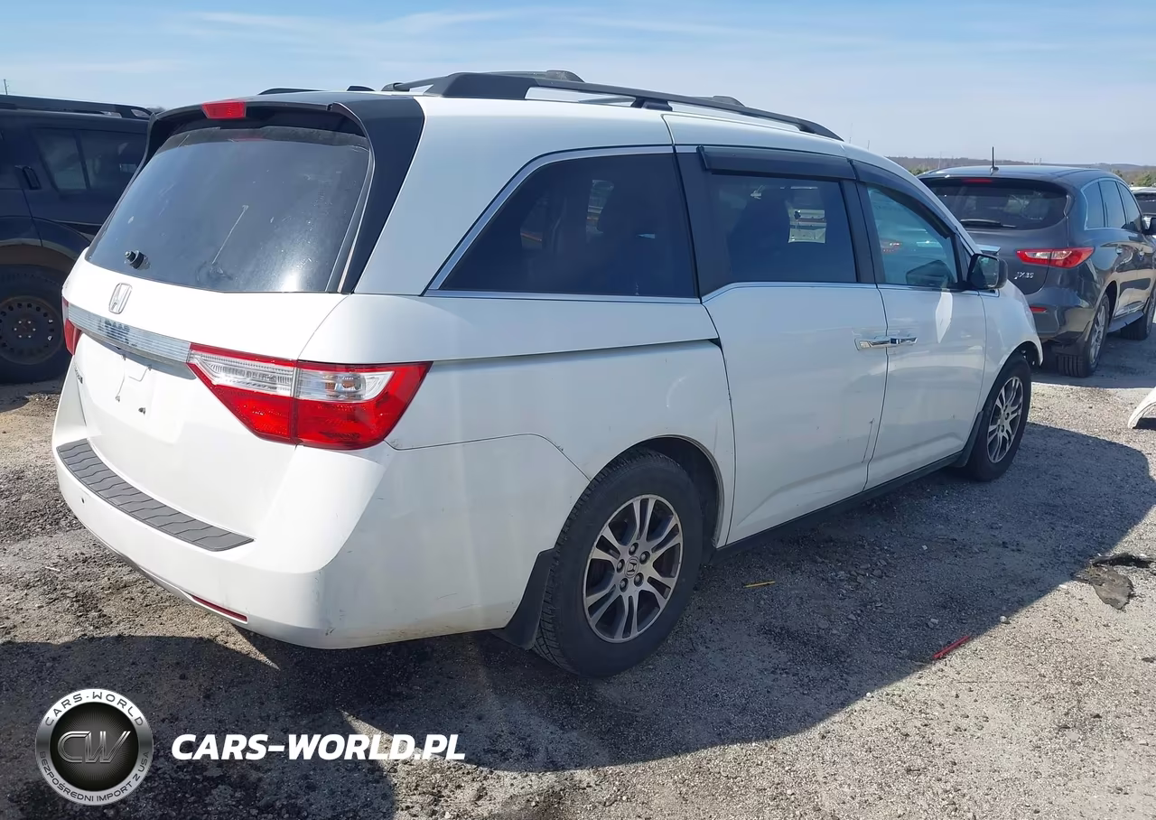 2011 Honda Odyssey Ex-L VIN:5FNRL5H65BB053026 - 4