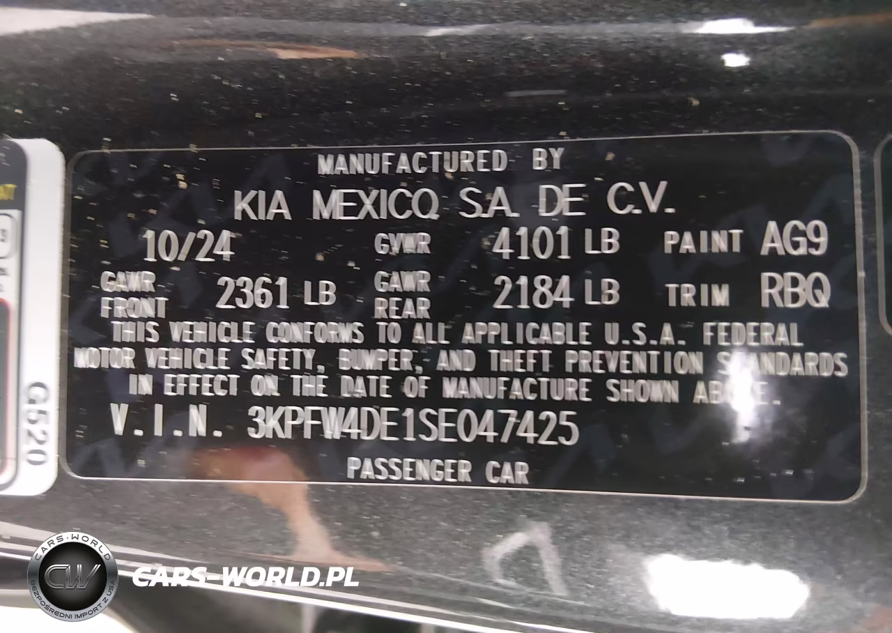 2025 Kia K4 Gt-Line VIN:3KPFW4DE1SE047425 - 9