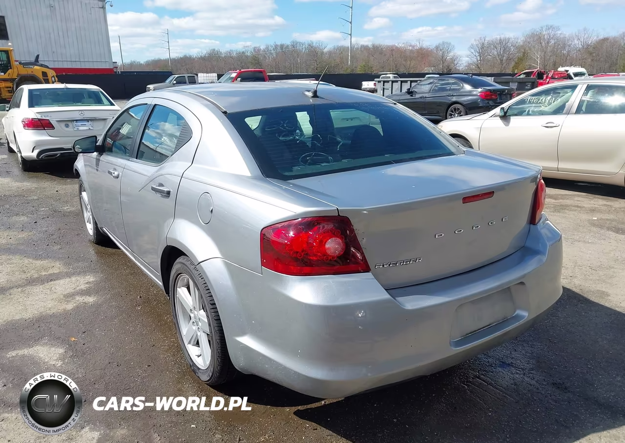 2013 Dodge Avenger Se VIN:1C3CDZAB2DN517464 - 3