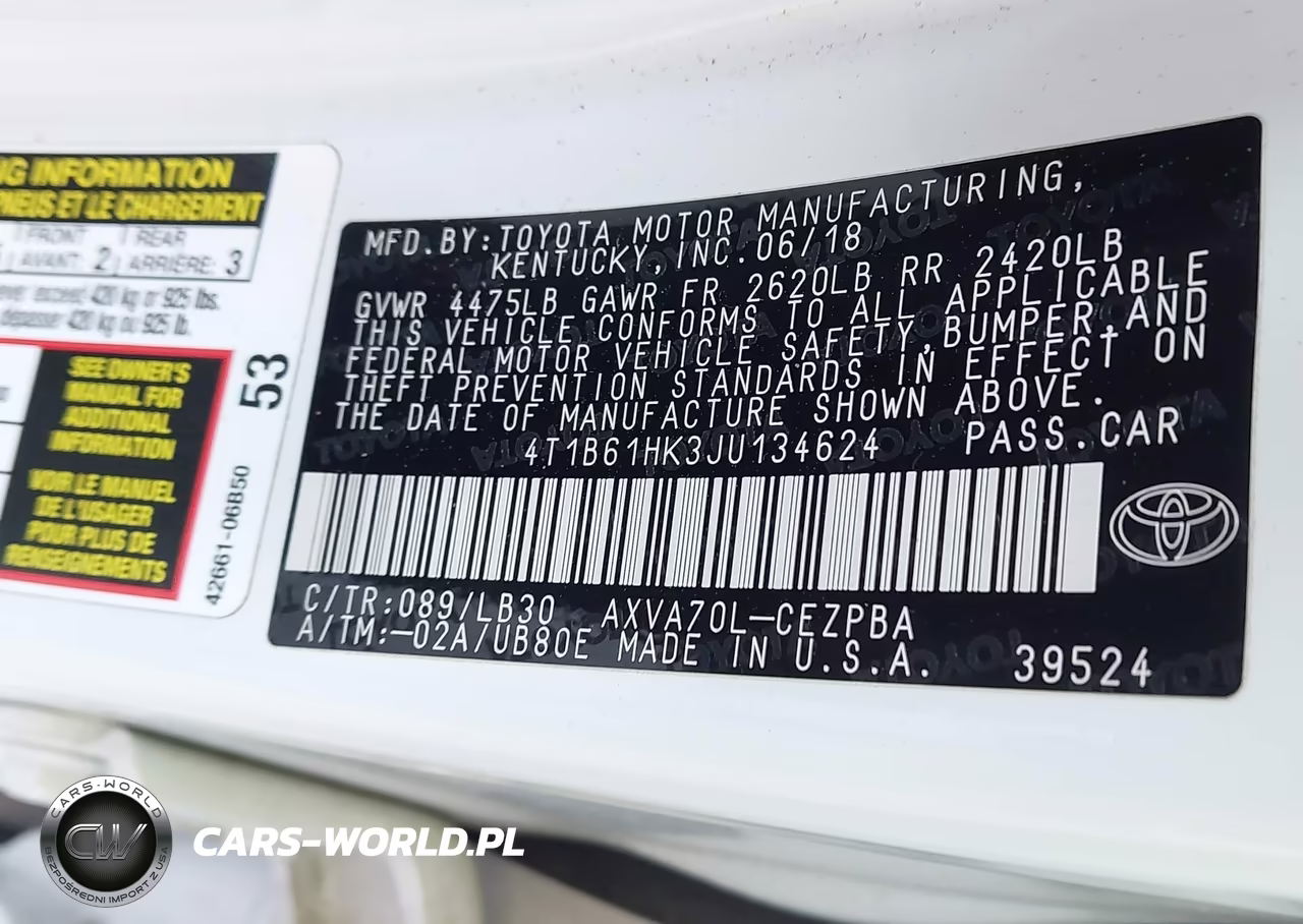 2018 Toyota Camry Xse VIN:4T1B61HK3JU134624 - 9