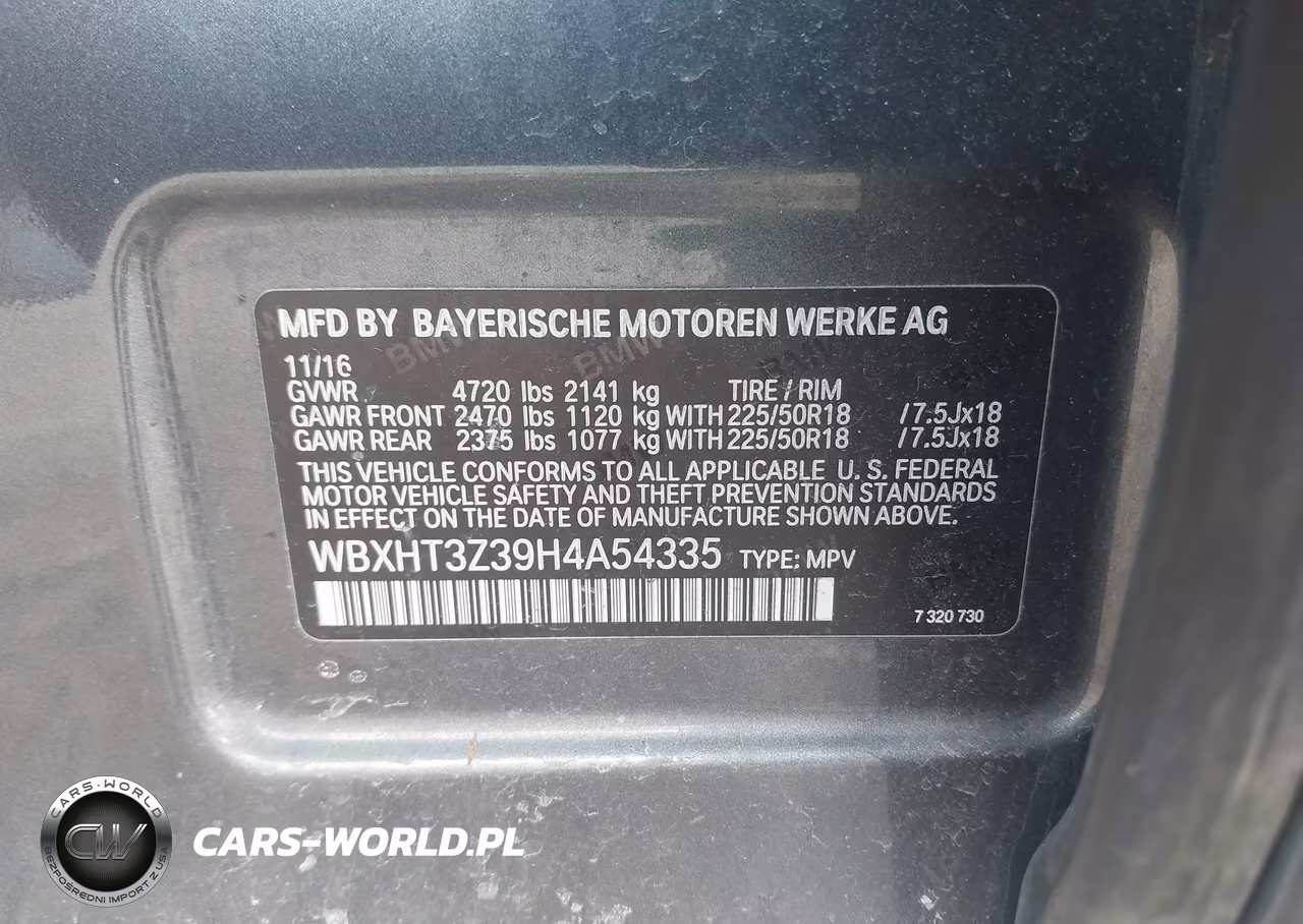 2017 BMW X1 xDrive28I VIN:WBXHT3Z39H4A54335 - 9