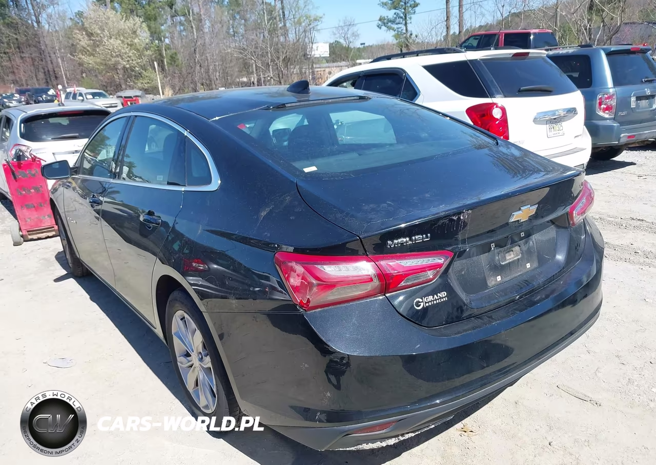 2020 Chevrolet Malibu Fwd Lt VIN:1G1ZD5ST1LF003256 - 3