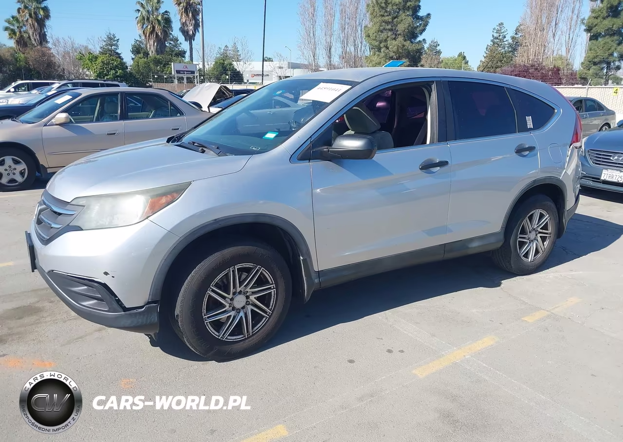2014 Honda Cr-V Lx VIN:3CZRM3H34EG707434 - 2