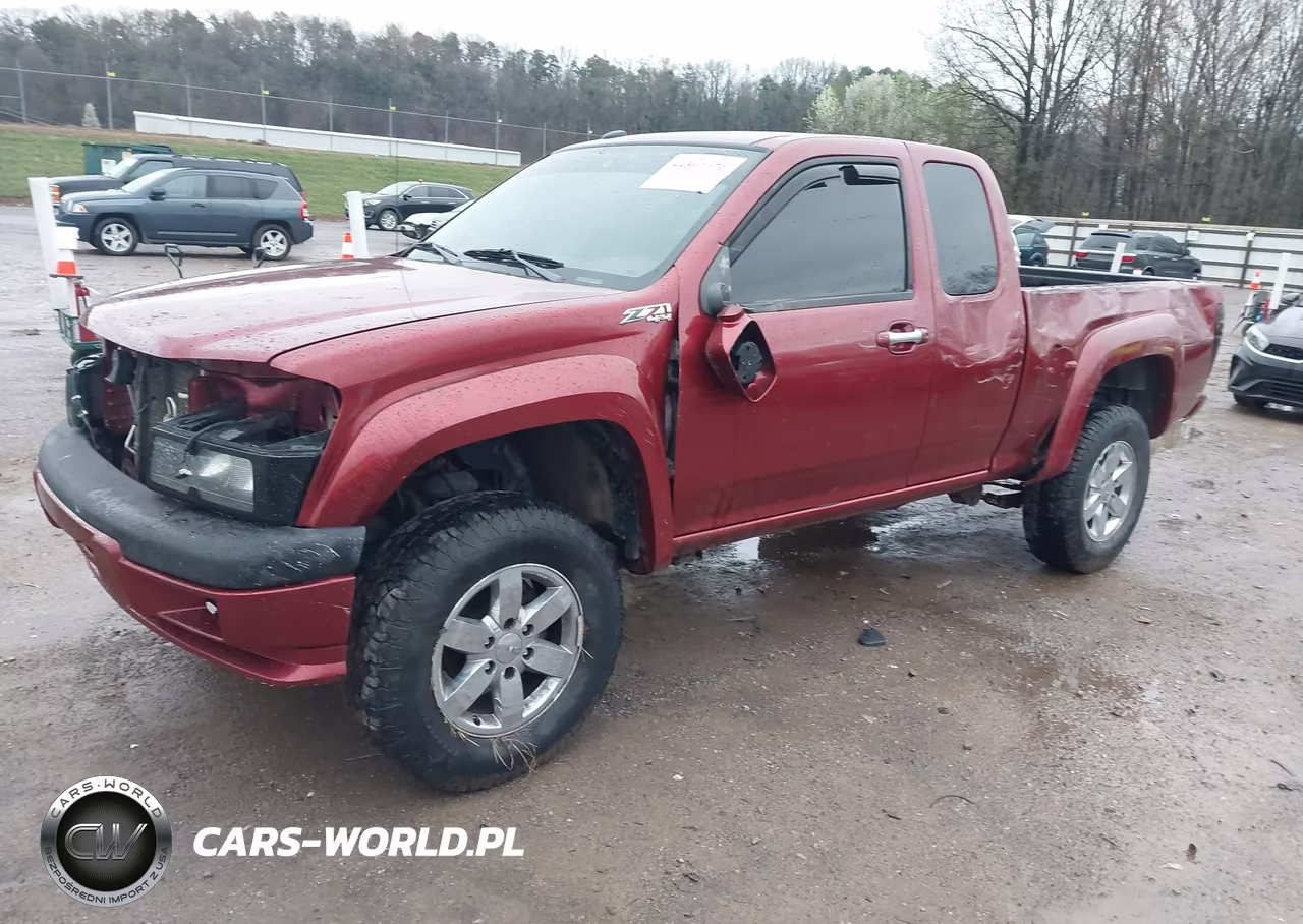 2010 GMC Canyon Sle1 VIN:1GTJTCDE5A8110581 - 2