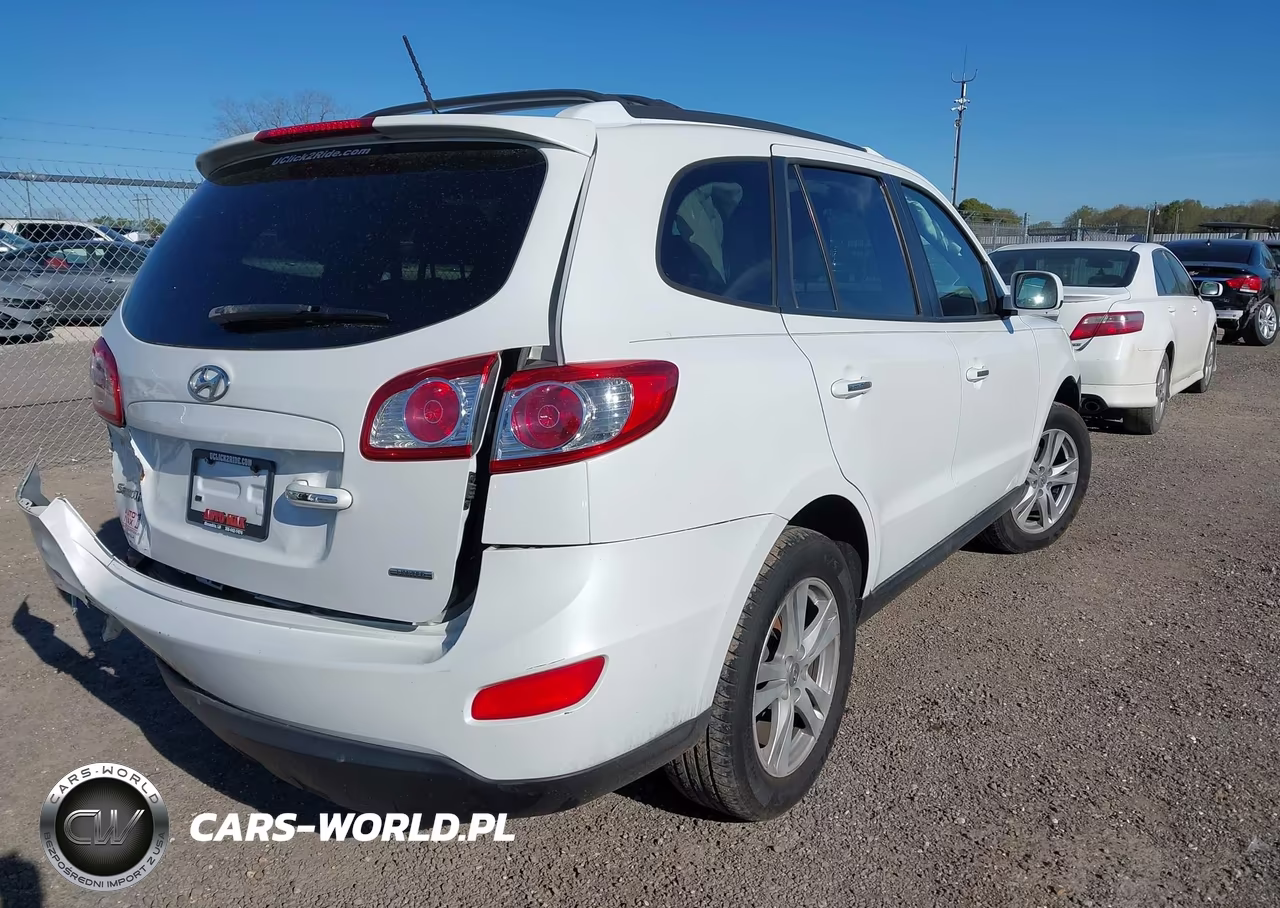 2012 Hyundai Santa Fe Limited V6 VIN:5XYZK4AG9CG103811 - 4