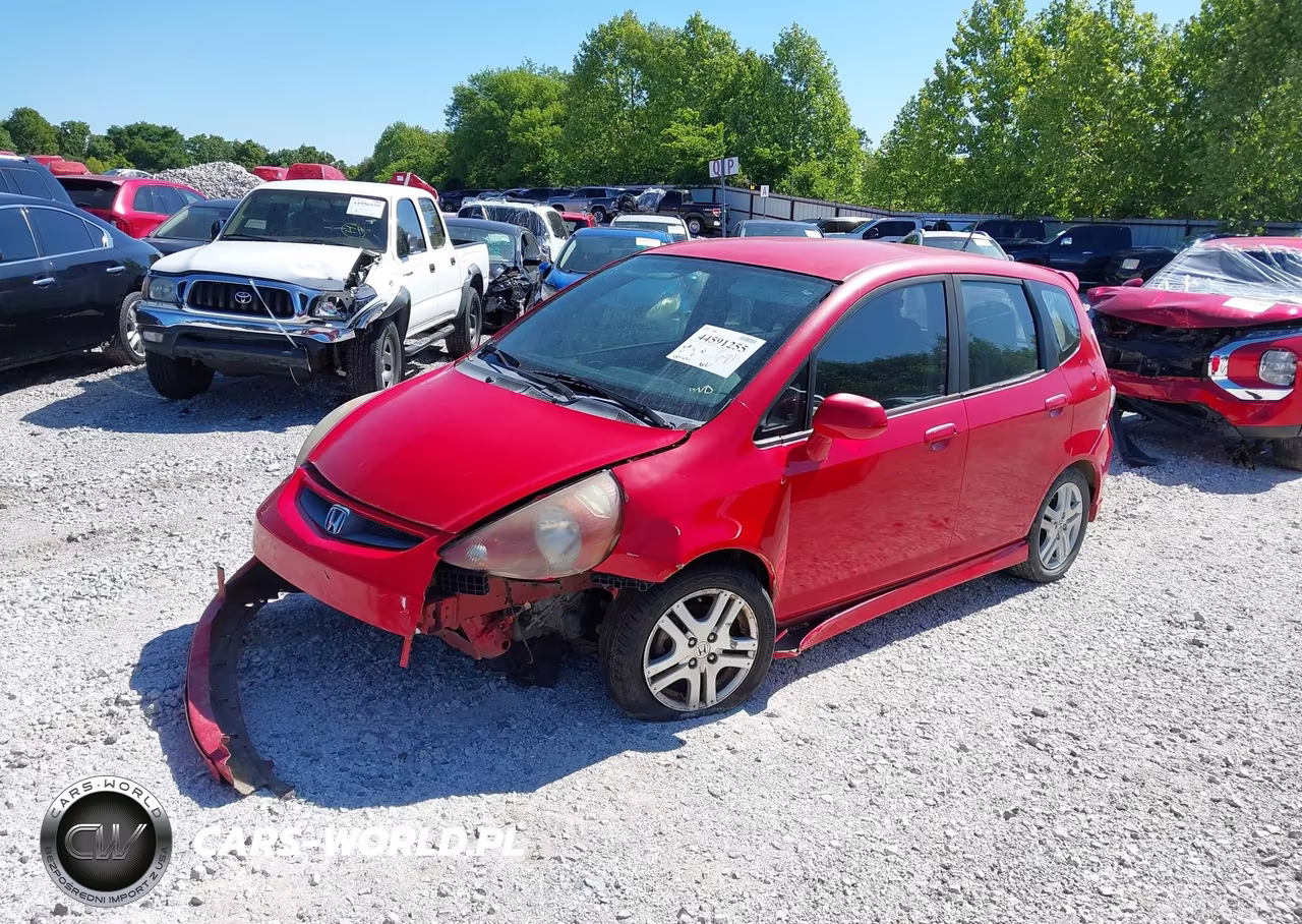 2007 Honda Fit Sport VIN:JHMGD38687S064569 - 2