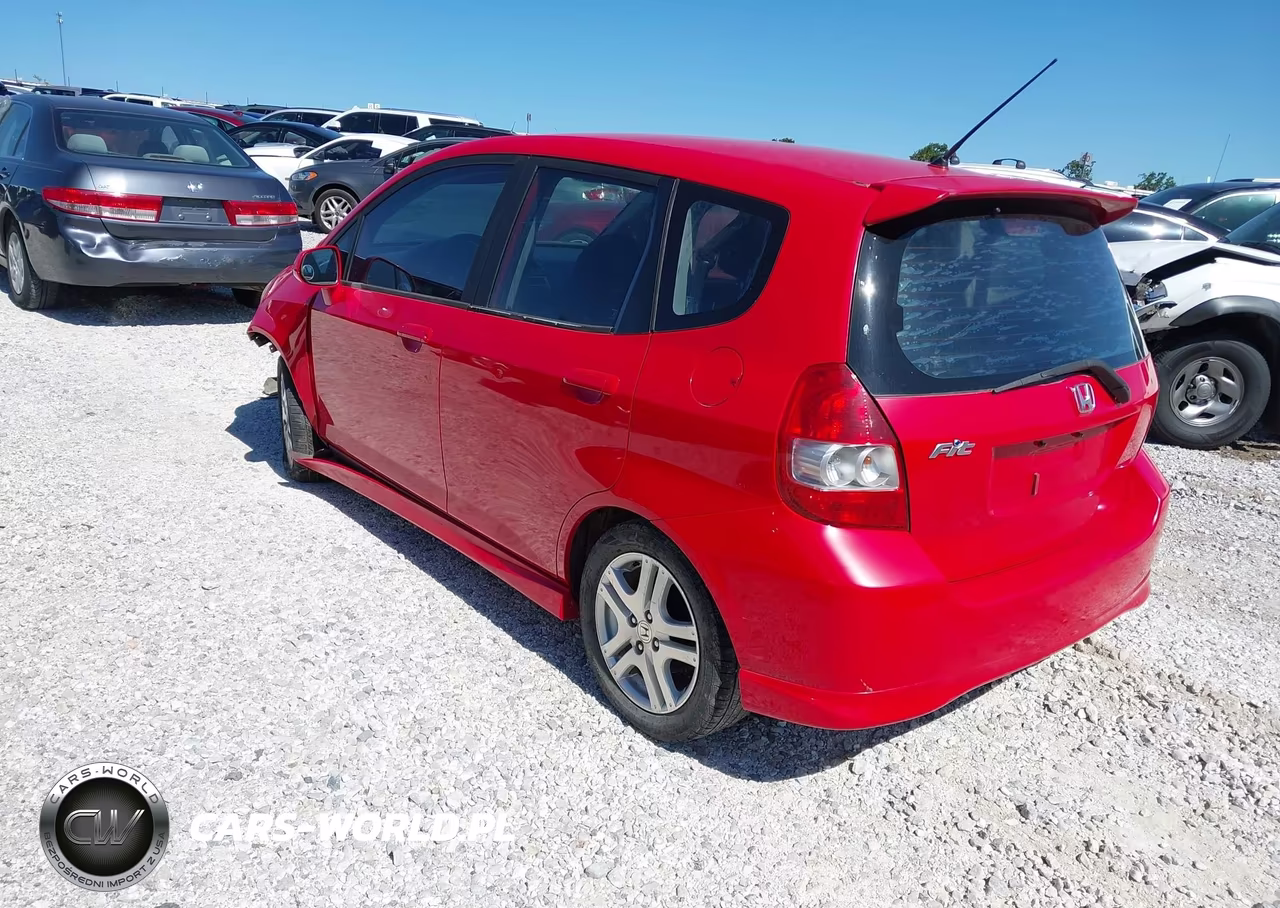 2007 Honda Fit Sport VIN:JHMGD38687S064569 - 3