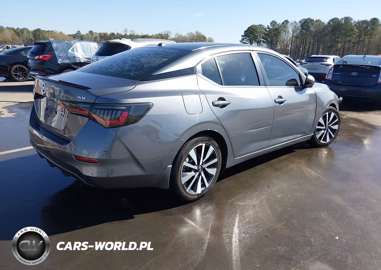 2021 Nissan Sentra Sv Xtronic Cvt VIN:3N1AB8CV1MY231010 - 4