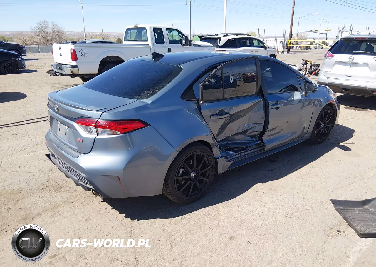 2022 Toyota Corolla Se VIN:5YFS4MCE3NP100781 - 4