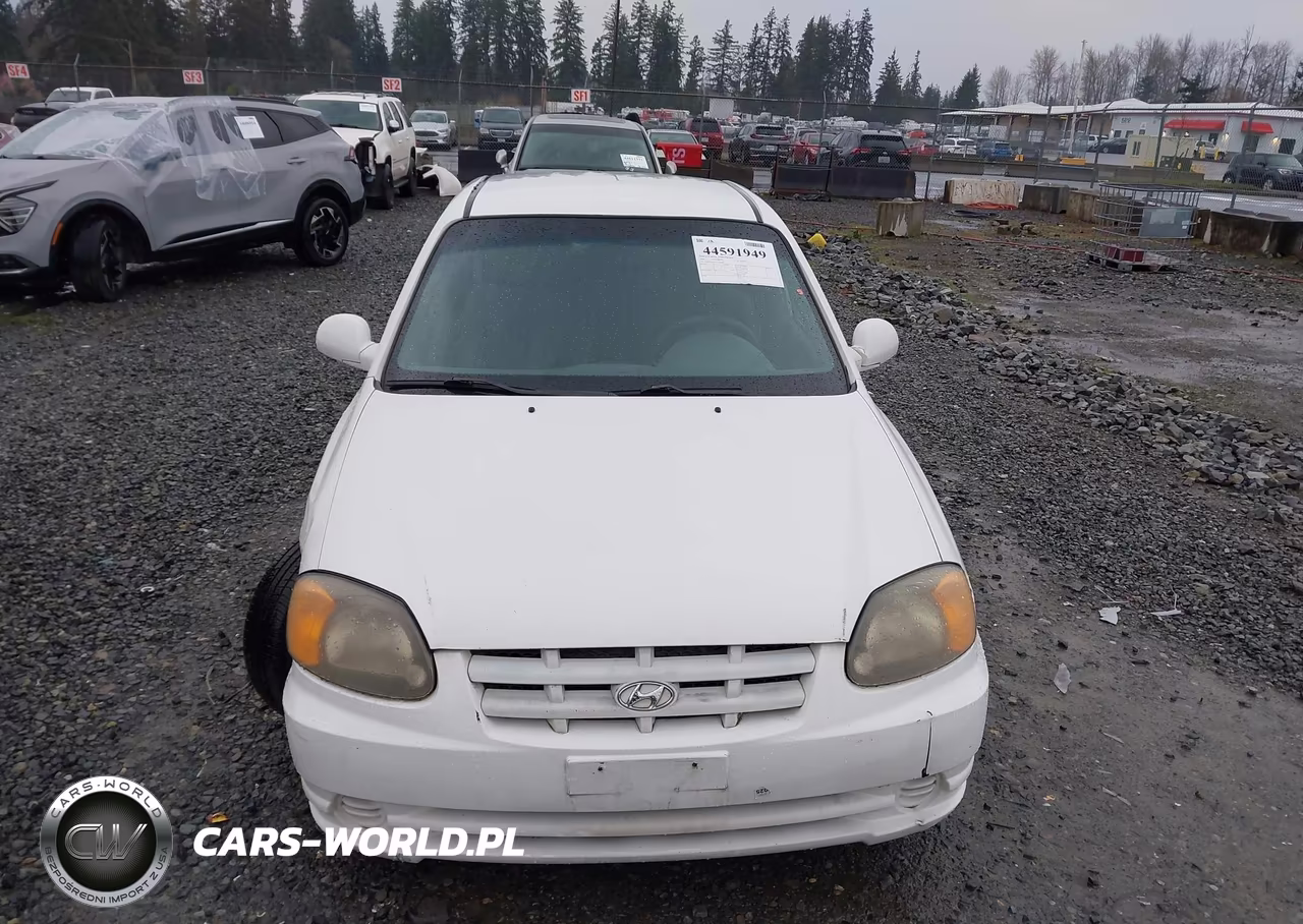 2004 Hyundai Accent Gl VIN:KMHCG45C94U546082 - 12