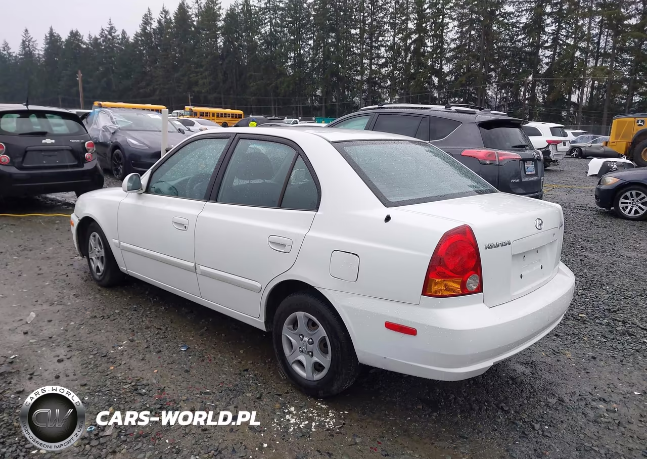 2004 Hyundai Accent Gl VIN:KMHCG45C94U546082 - 3
