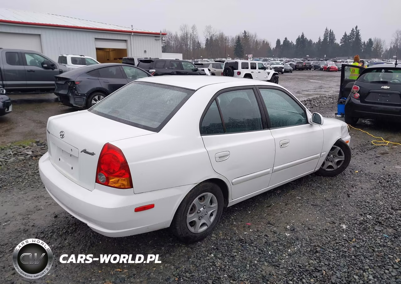 2004 Hyundai Accent Gl VIN:KMHCG45C94U546082 - 4