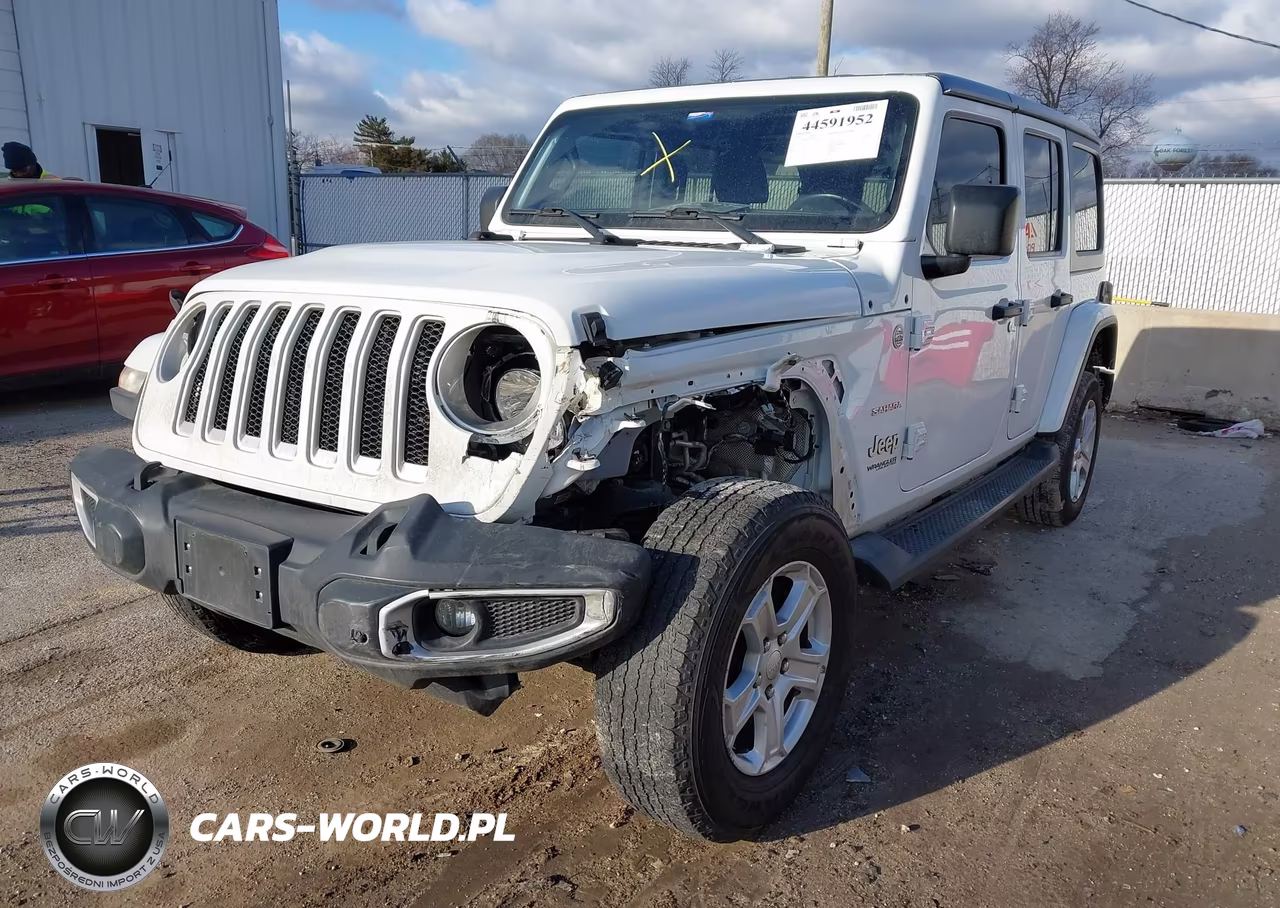 2020 Jeep Wrangler Unlimited Sahara 4X4 VIN:1C4HJXENXLW230319 - 2