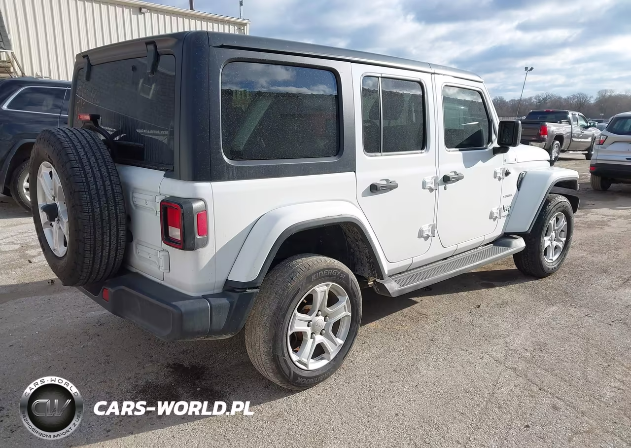 2020 Jeep Wrangler Unlimited Sahara 4X4 VIN:1C4HJXENXLW230319 - 4