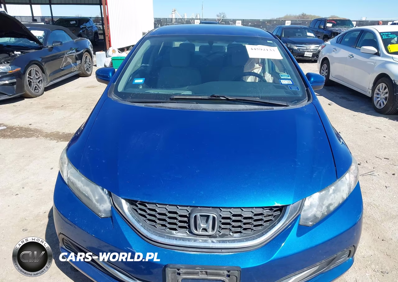 2014 Honda Civic Lx VIN:19XFB2F55EE030659 - 12