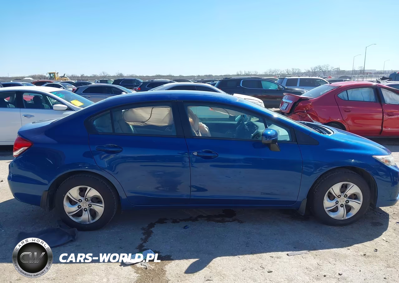 2014 Honda Civic Lx VIN:19XFB2F55EE030659 - 13