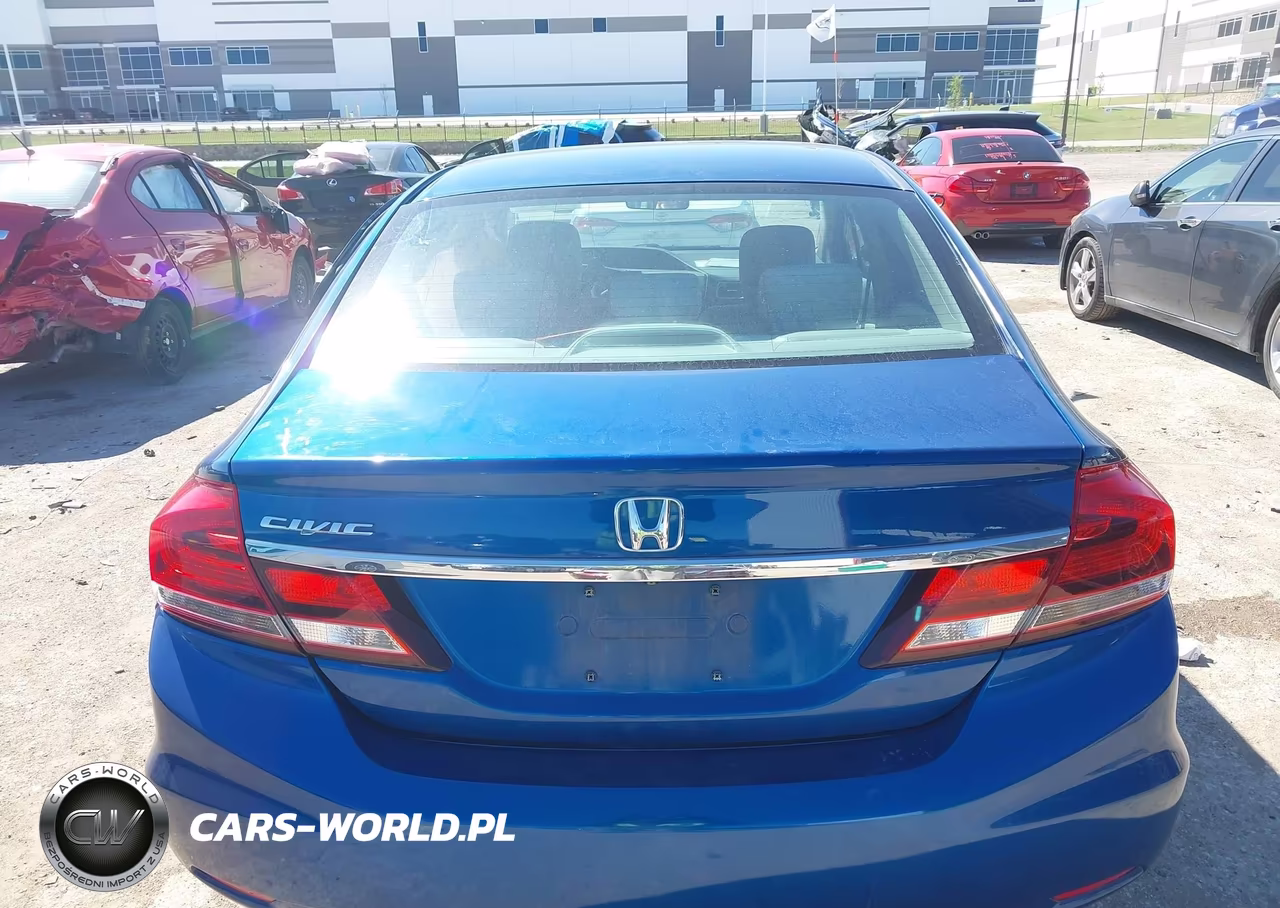 2014 Honda Civic Lx VIN:19XFB2F55EE030659 - 16
