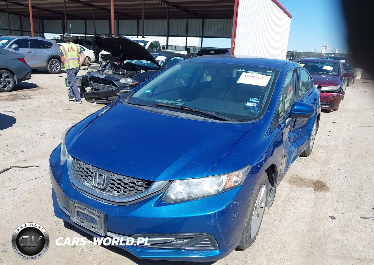2014 Honda Civic Lx VIN:19XFB2F55EE030659 - 2
