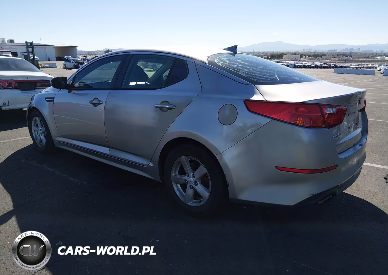 2014 Kia Optima Lx VIN:KNAGM4A78E5475666 - 3