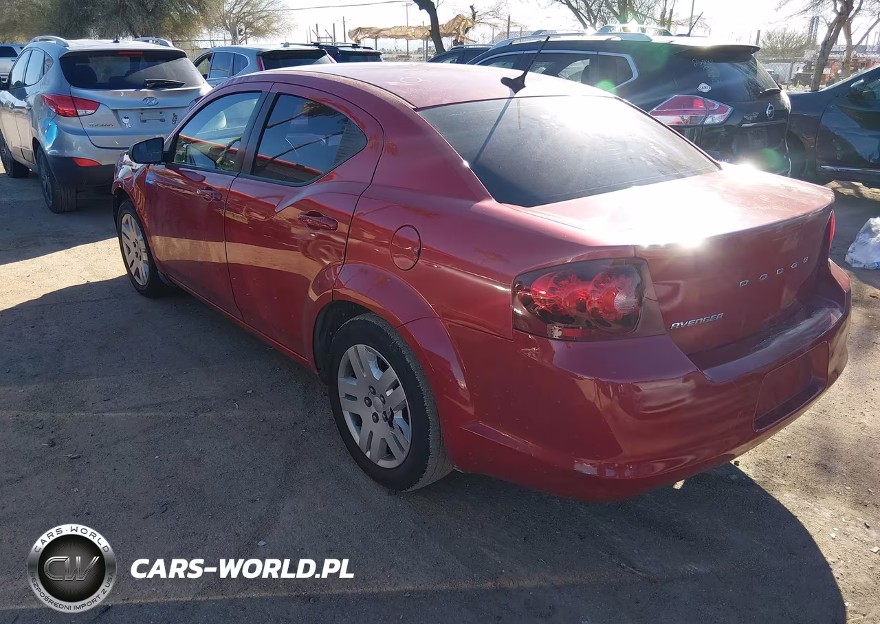 2013 Dodge Avenger Se VIN:1C3CDZAB7DN766875 - 3