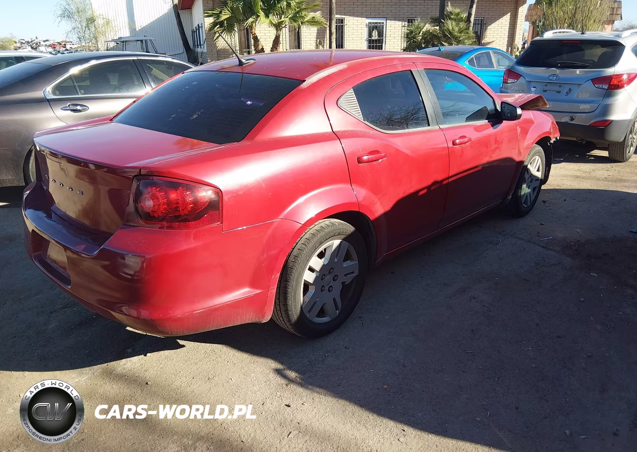 2013 Dodge Avenger Se VIN:1C3CDZAB7DN766875 - 4