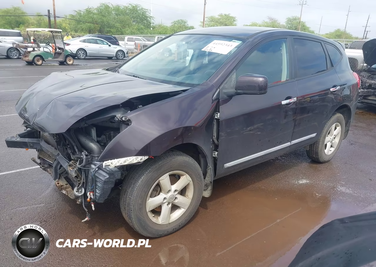 2013 Nissan Rogue S VIN:JN8AS5MV2DW135649 - 2