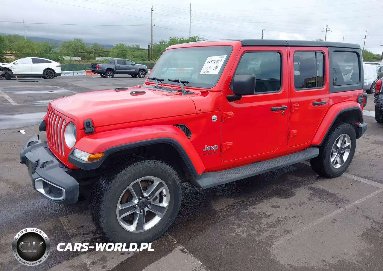 2020 Jeep Wrangler Unlimited Sahara 4X4 VIN:1C4HJXEN5LW230311 - 2