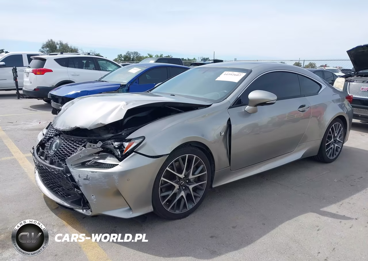 2016 Lexus Rc 350 VIN:JTHHE5BC5G5014545 - 2