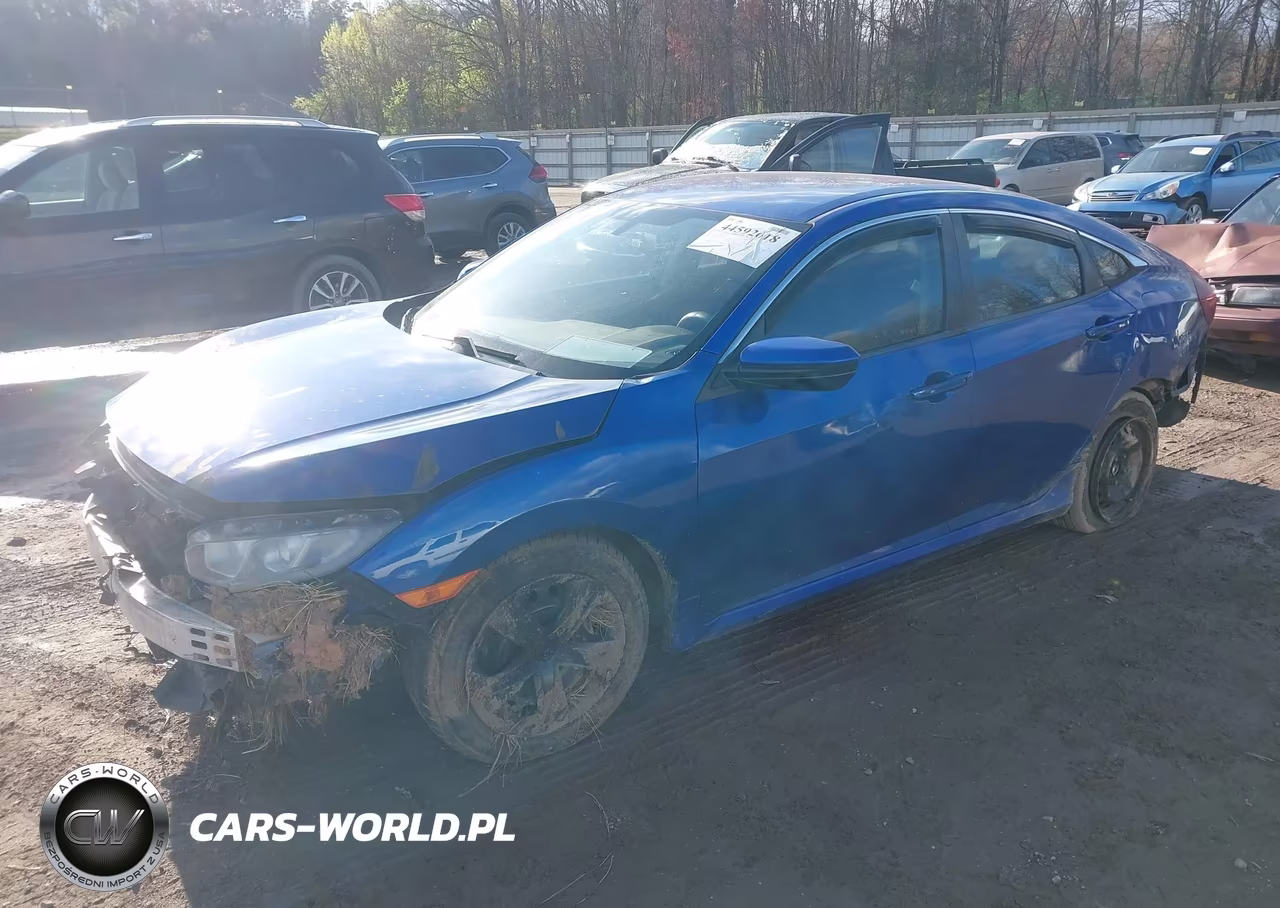 2017 Honda Civic Lx VIN:19XFC2F52HE026876 - 2