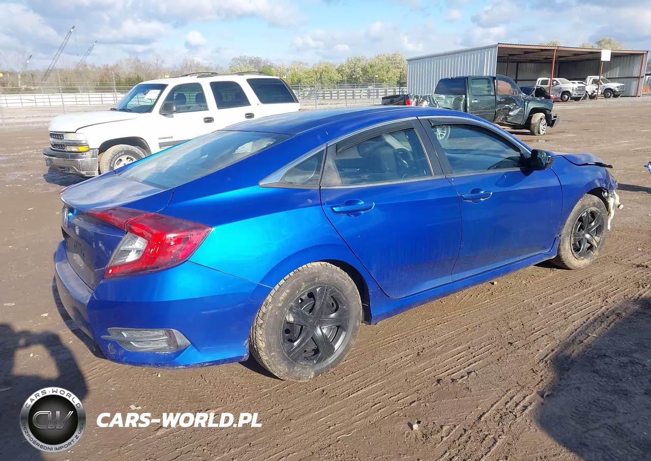 2017 Honda Civic Lx VIN:19XFC2F52HE026876 - 4